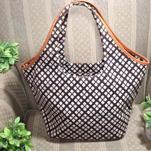 Kate Spade Stripe Hobo tote - Picture 3 of 16